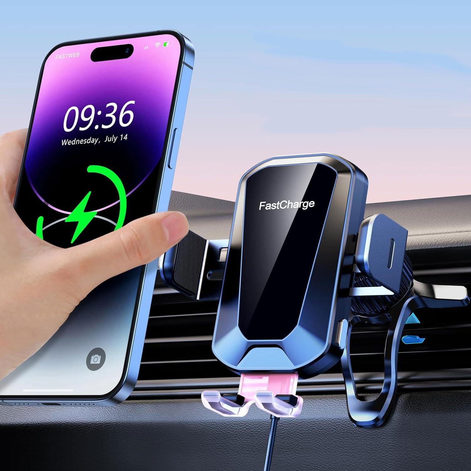 Car Wireless Charging Bracket
